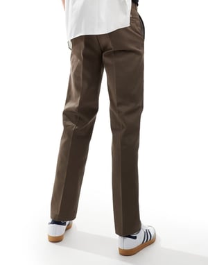 Dickies 874 raka byxor i mellanbrunt
