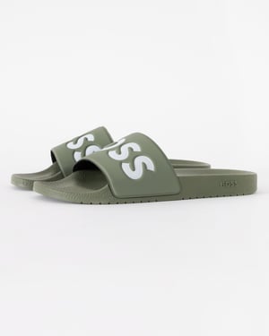Aryeh Slippers in Saliegroen
