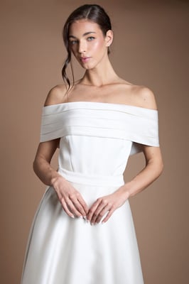 Structured Bandeau Shrug