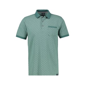 Lerros Heren polo 2633226 662 soft teal
