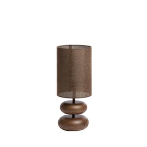 Light & Living Tafellamp danialo bruin Ø22cm