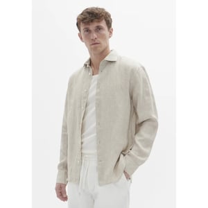 Matinique Mamarc short overhemd 30205841 plaza taupe