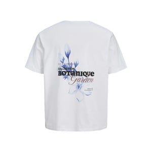 Jack & Jones Heren backprint t-shirt jjbali gebloemd