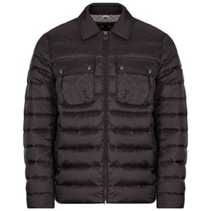 Belstaff Tour Svart Dunjacka Med Överdrag