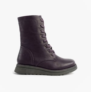 Heavenly Feet Martina4 Womens Ankle Boots Purple