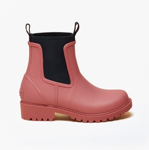 Joules Oakfield Womens Wellingtons Pink Blue