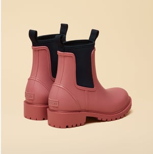 Joules Oakfield Womens Wellingtons Pink Blue