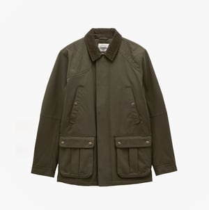 Joules Farleigh Mens Waterproof Midweight Country Coat Green