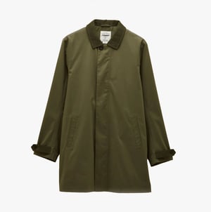 Joules Sandford Mens Waterproof Raincoat Green