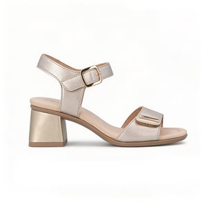 Remonte D1k54 Womens Ankle Strap Sandals Pale Gold