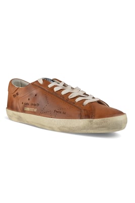 Golden Goose Deluxe Brand Sneakers Superster Kameel
