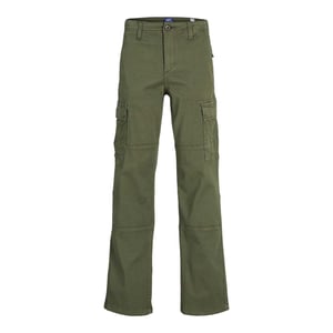 Jack And Jones Jongens Kane Harlow Cargo Broek (Groen)