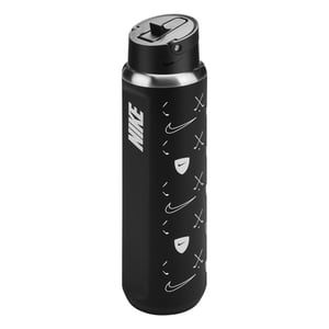 Nike SS Recharge Logo 710ml Bottle (Black)