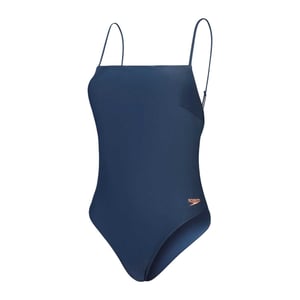 Speedo Dames/Dames Verstelbaar Riempje Eén Stuk Zwempak (Blauw)