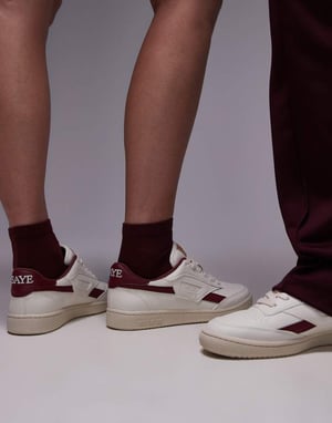 Saye unisex Modell '89 träningsskor i bordeaux