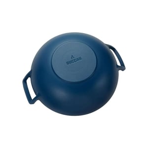 Buccan Buccan hamersley gietijzeren wokpan 36cm blauw