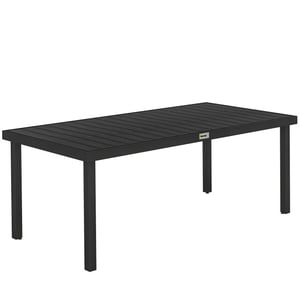 4goodz Tuintafel 8 persoons aluminium 190x90x74 cm -