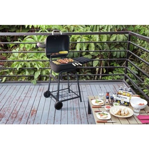 Buccan houtskool barbecue earl camden compact burner + beschermhoes