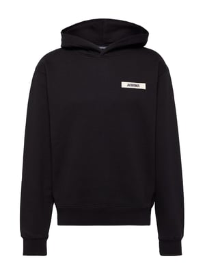 The Gros Grain Hoodie in Black