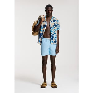 Shiwi men mike swim shorts 7 inch solid 1525107100 6013 blue sky