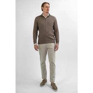 Vercate Half zip cashmere blend -