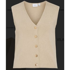 Vila Vicharvi s/l button glitter knit ve