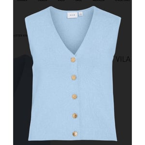 Vila Vicharvi s/l button glitter knit ve