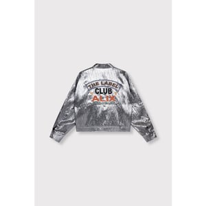 Alix The Label 2603457559 silver artwork jacket