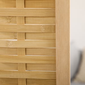 4goodz 3-delige kamerscherm opvouwbaar roomdivider bamboe -