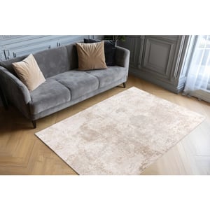 Muratap Eli home style marmerlook vloerkleed laagpolig, 3d-look, franjes, soft touch