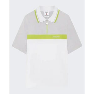 Casablanca Heren quarter zip polo