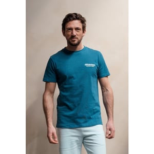 Kultivate 2601020201 ts summer vibes 746 moroccan blue t-shirt kultiv