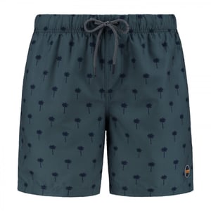 Shiwi 1431110222 scratched palm 720 smokey green swim short
