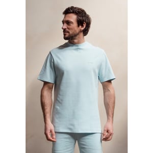 Kultivate 2501020203 ts luxury comfy 747 blue glow t-shirt o-neck - kultiv