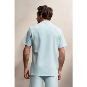 Kultivate 2501020203 ts luxury comfy 747 blue glow t-shirt o-neck - kultiv