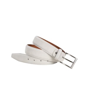 Officine Napoli 2035 camoscio bianco heren riemen