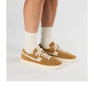Stepney workers club S.w.c surma s-strike suede camel lage sneakers unisex