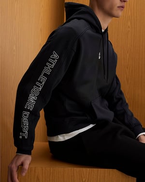 River Island Mens Hoodie Black Oversized Fit RXR Dept