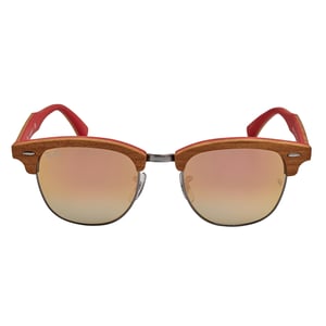 Herrsolglasögon Clubmaster Wood RB3016