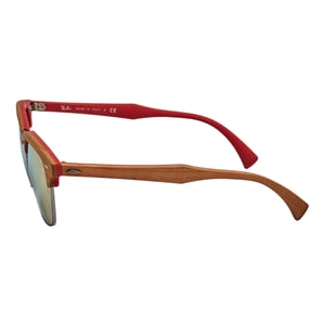 Herrsolglasögon Clubmaster Wood RB3016