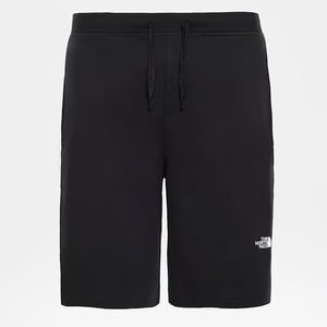 The North Face Mens Black Graphic Light Shorts TNF