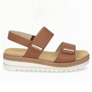 Remonte D0q59 Womens Ankle Strap Sandals Brown