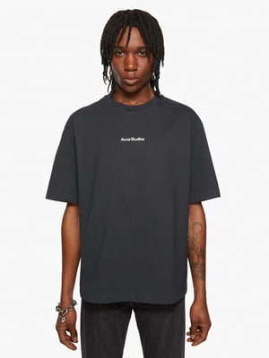 Small Logo Stamp T-Shirt in Black
