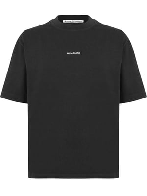 Small Logo Stamp T-Shirt in Black