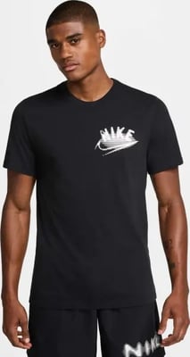 Nike Black Dri-Fit Fitness Mens T Shirt