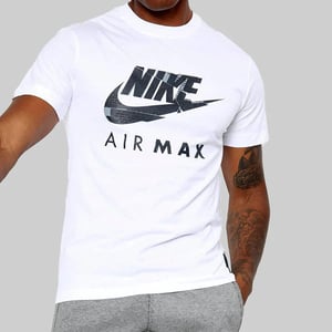 Nike Air Max Graphic White Mens T Shirt