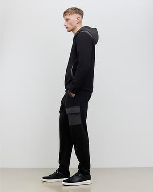 River Island Mens Joggers Black Slim Fit Luminus