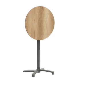 SenS-Line lima hpl bistro tuintafel in hoogte verstelbaar Ø70cm -