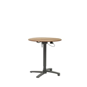 SenS-Line lima hpl bistro tuintafel in hoogte verstelbaar Ø70cm -