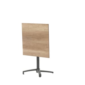 SenS-Line julia hpl bistro tafel 70x70cm houtkleur